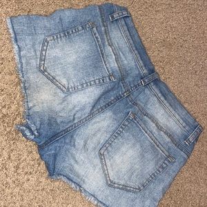 jean shorts